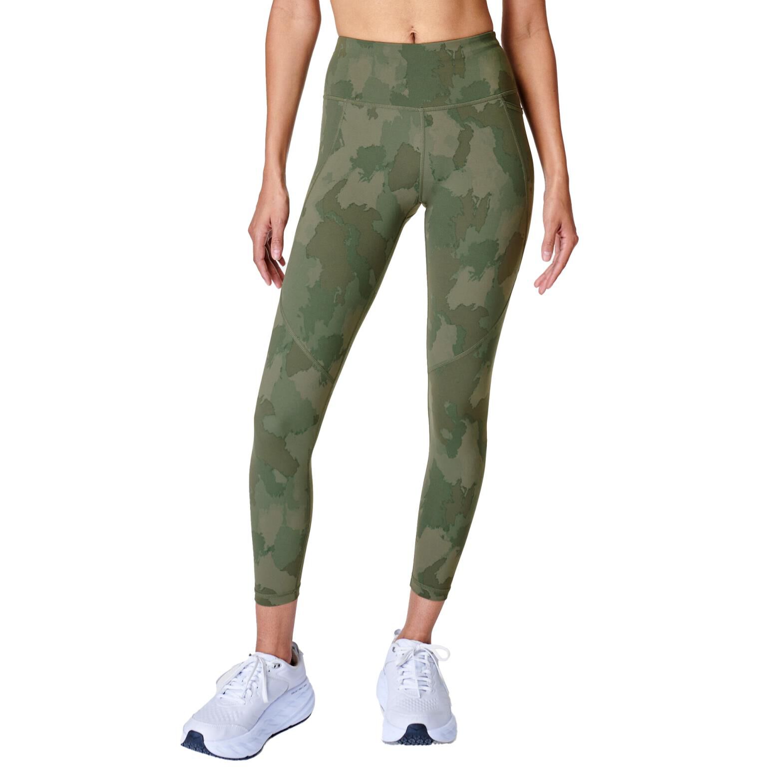 Womens camo leggings workout top